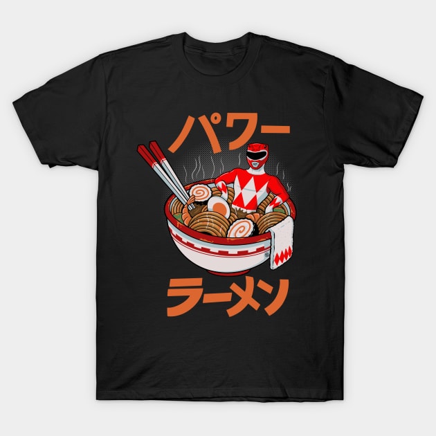 POWER RAMEN T-Shirt by FernandoSala